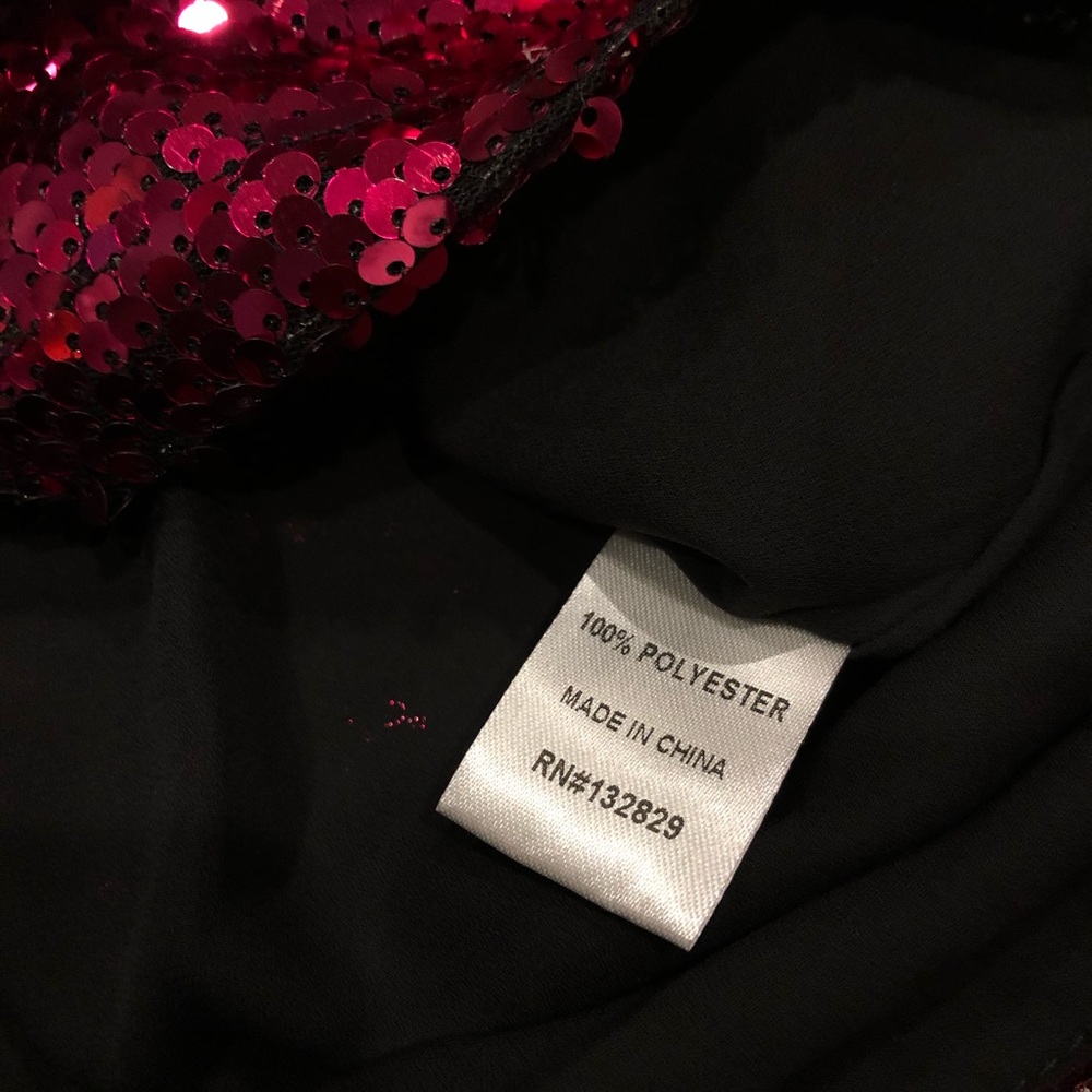 About Us Travie Sequin Strappy Mini Dress - Picture 6 of 6